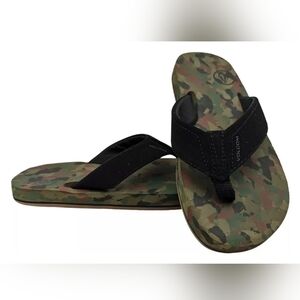 Volcom Victor Sandals Camo Flip-flops Men's Size 12 V0812351